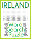 Ireland Word Search Puzzle