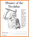 Hunter of the Neolithic Era Coloring Page