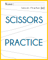 Scissors Practice Worksheet