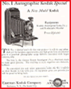 No. 1 Autographic Kodak Special Advertisement No. 1 Autographic Kodak Special Advertisement