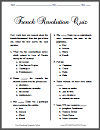 French Revolution Pop Quiz with 13 Multiple-Choice Questions