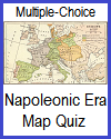 Europe in 1812 Map Quiz; Grades 9-12