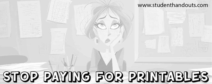 Free K-12 Education Printables