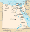 Political Map of Egypt