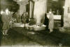 Bodies in Coffins Lined Up for Identification after Triangle Shirtwaist Factory Fire in New York City, 1911