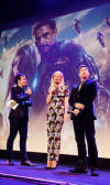 Gwyneth Paltrow and Robert Downey, Jr., Promoting "Iron Man 3" in Paris, France