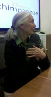 Primatologist Jane Goodall