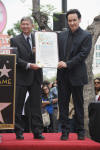 John Cusack and Leron Gubler (April 24, 2012)