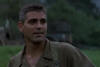 George Clooney in The Thin Red Line