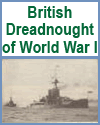 A British dreadnaught.  This type of battleship is designed to carry the largest guns and is protected by very heavy steel plates sheathing the sides and deck.