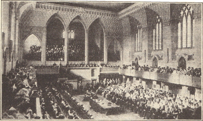 Canadian Senate Chamber, Ottawa, Ontario, Canada, 1920.