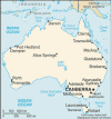 Political Map of Australia