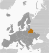 Belarus Global Location Map