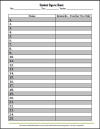 free printable blank attendance forms and student sign in roll sheet for teachers