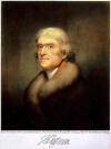 Thomas Jefferson Portrait by Rembrandt Peale (1805)