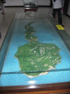 Corregidor Relief Map Display