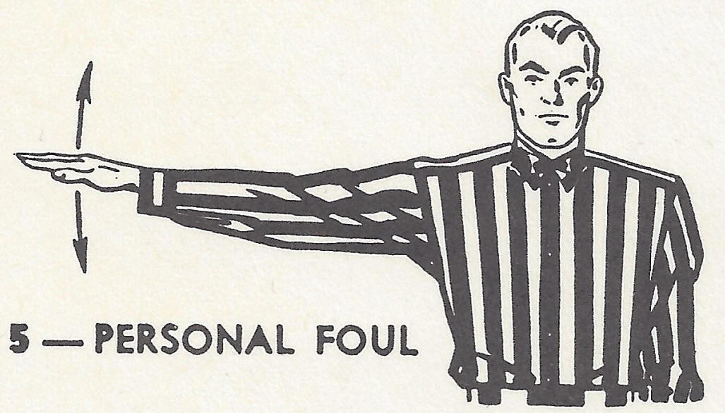 Basketball Referee Signals Chart