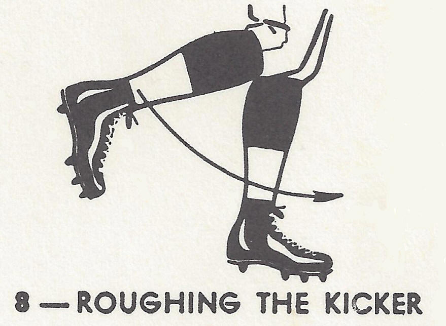 american football referee signals chart student handouts football referee hand signals chart