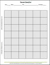 Shaded Classroom Seating Chart (6 x 7)