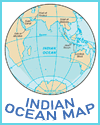 Map of the Indian Ocean