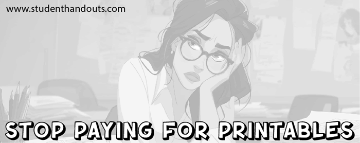 Free K-12 Education Printables