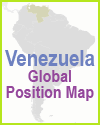 Venezuela Global Position Map