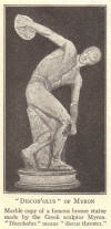 "Discobolus" of Myron