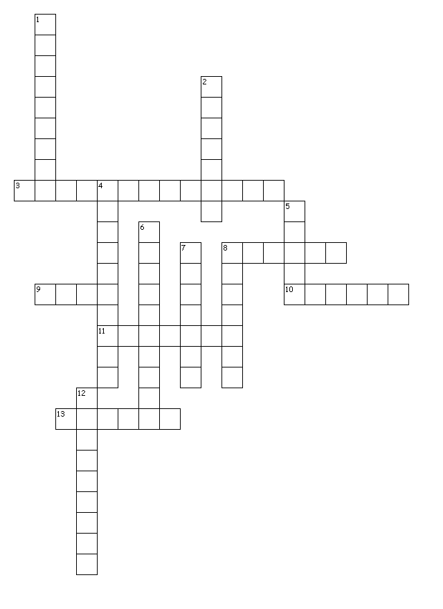 The Emergence and Spread of Belief Systems Crossword Puzzle