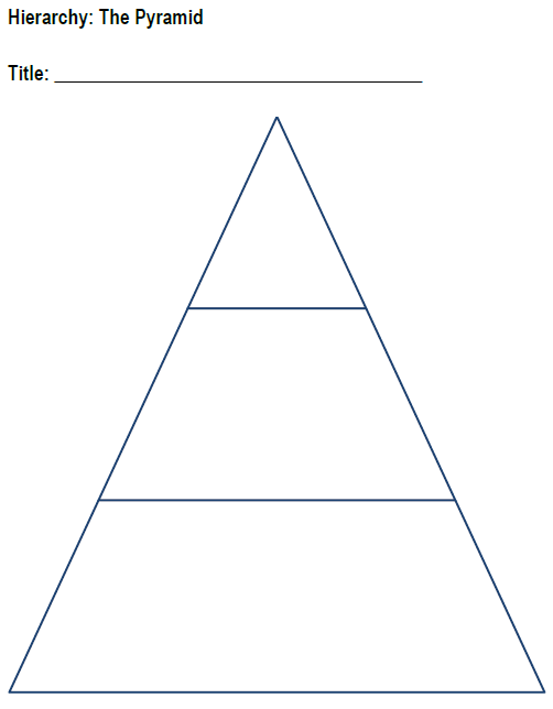 pyramid-hierarchy-template