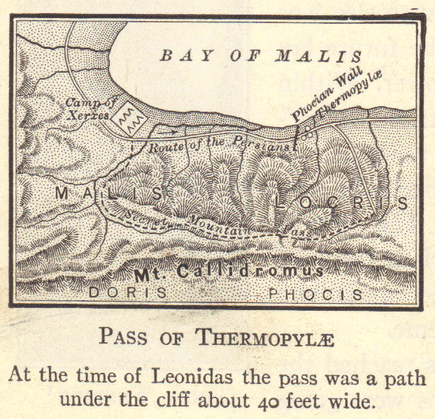 Battle of Thermopylae, 480 BCE - Interactive Map Quiz