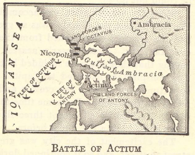 Battle of Actium Interactive Map Quiz for High School World History