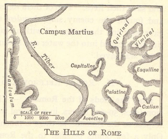 Seven Hills of Ancient Rome