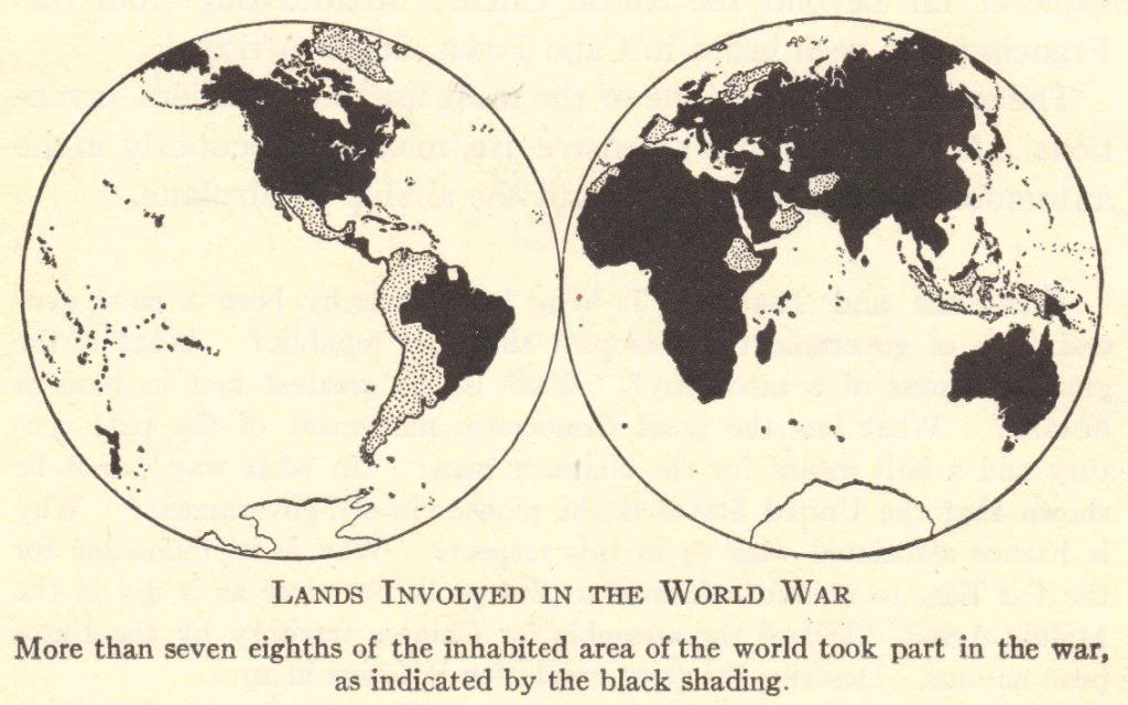 World War I Global Map