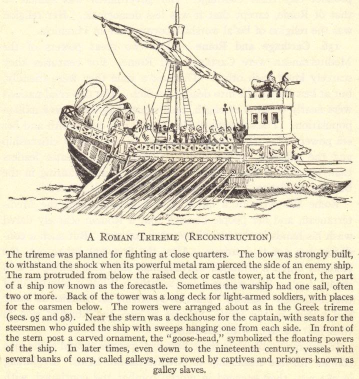 Ancient Roman Trireme