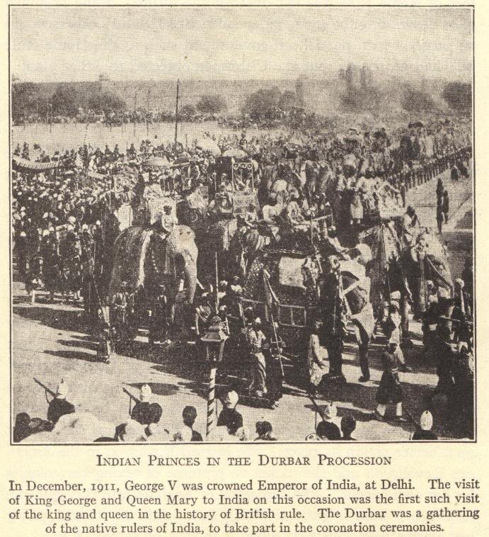 Indian Princes in the Durbar Procession, 1911