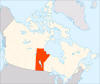 Manitoba Global Position Map