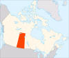 Saskatchewan Global Position Map