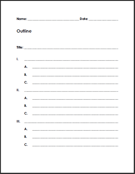 Animal research template free (use just the first page to make.