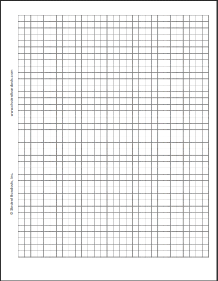 graph paper with numbers