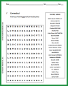 Famous Nutmeggers Word Search