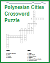 Polynesia Crossword Puzzle