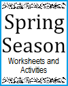 Free Printable Worksheets and Classroom Activities for the Spring Season