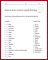 West African Country Capitals Matching