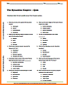 Byzantine Empire Multiple-Choice Quiz