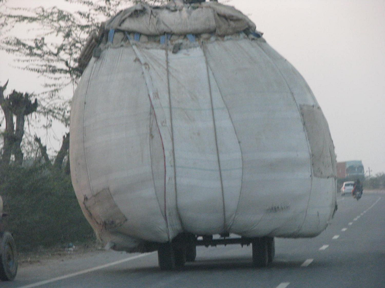 Along a Highway in India