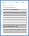 Renaissance Writing Exercises Handout #1