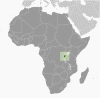 Burundi Global Location Map