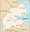 Djibouti Political Map