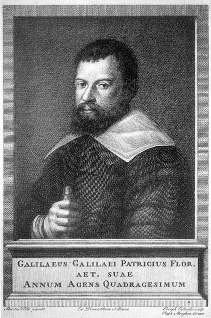 Galileo Galilei - Portrait by Di Dito