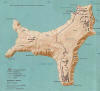 Christmas Island Political Map